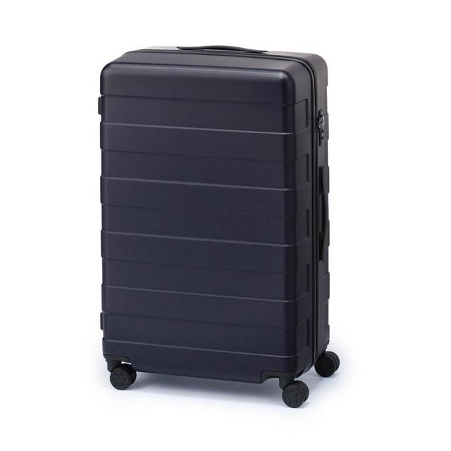 Adjustable Handle Hard Carry Suitcase 88L (Gray)