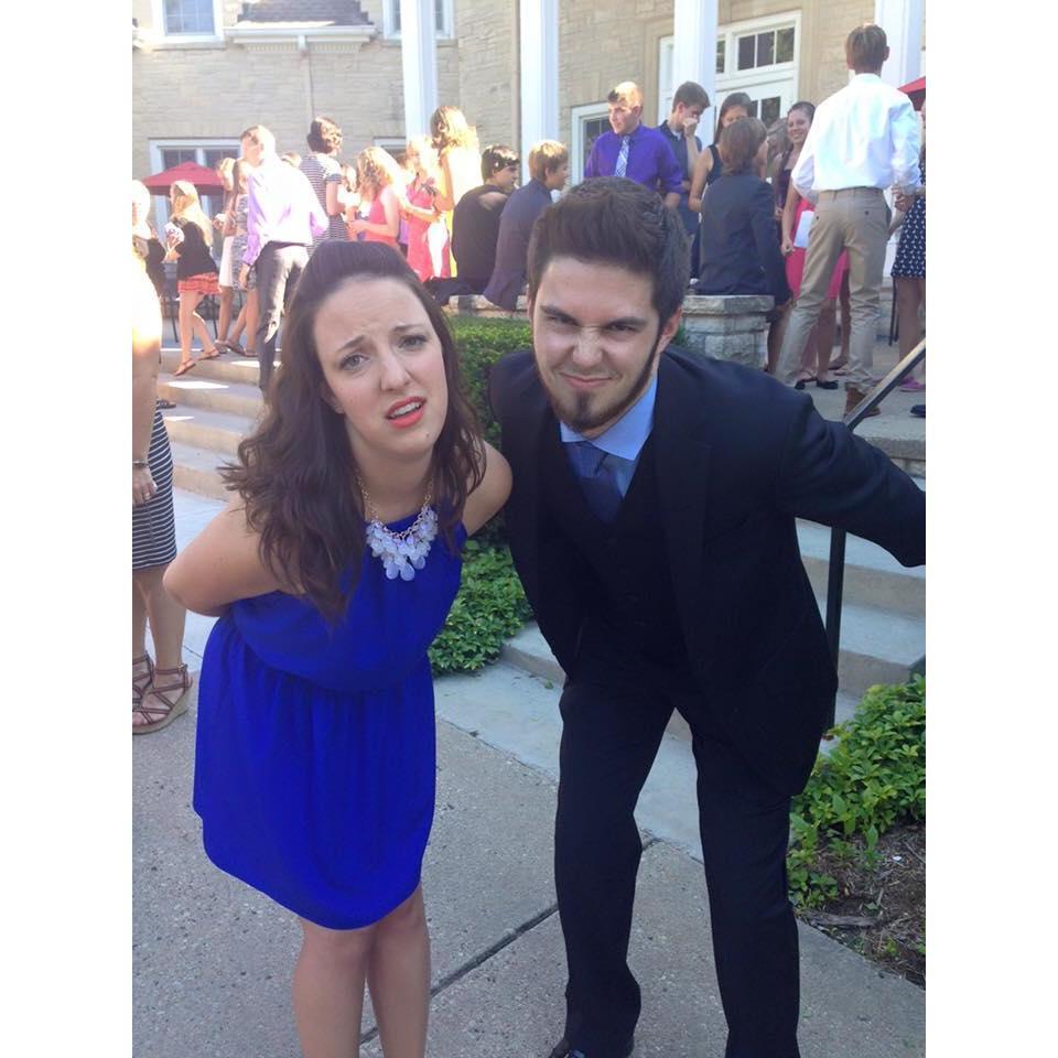 Summer 2014. Before we were dating. We said "look like you have to poop!" If that ain't a sign, idk what is!