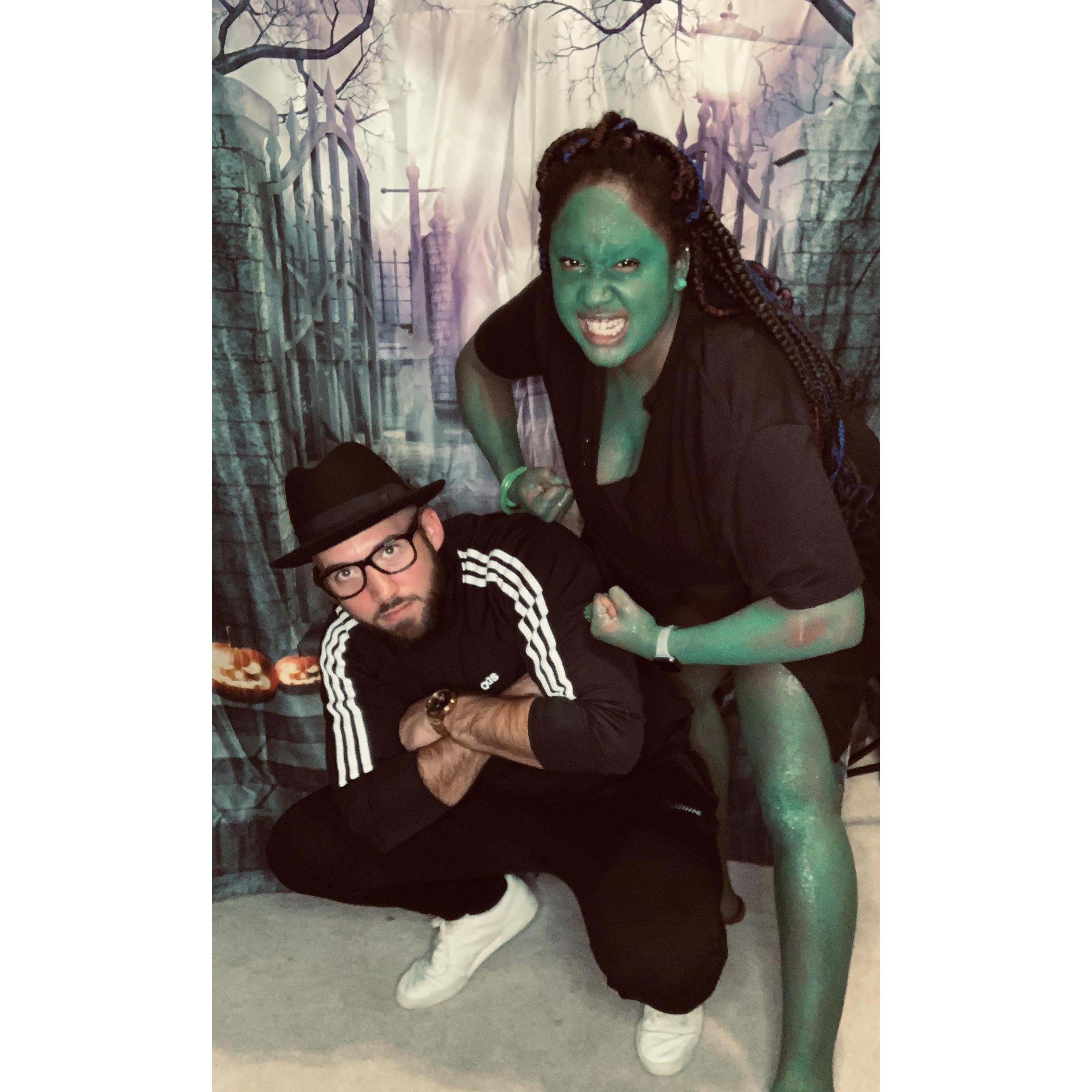 Dez & Tom Halloween Circa 2021! Tom DMC & SheHulk!!