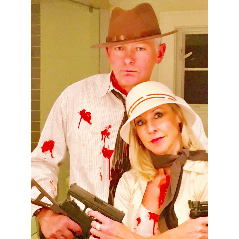 Our alter egos - Bonnie & Clyde