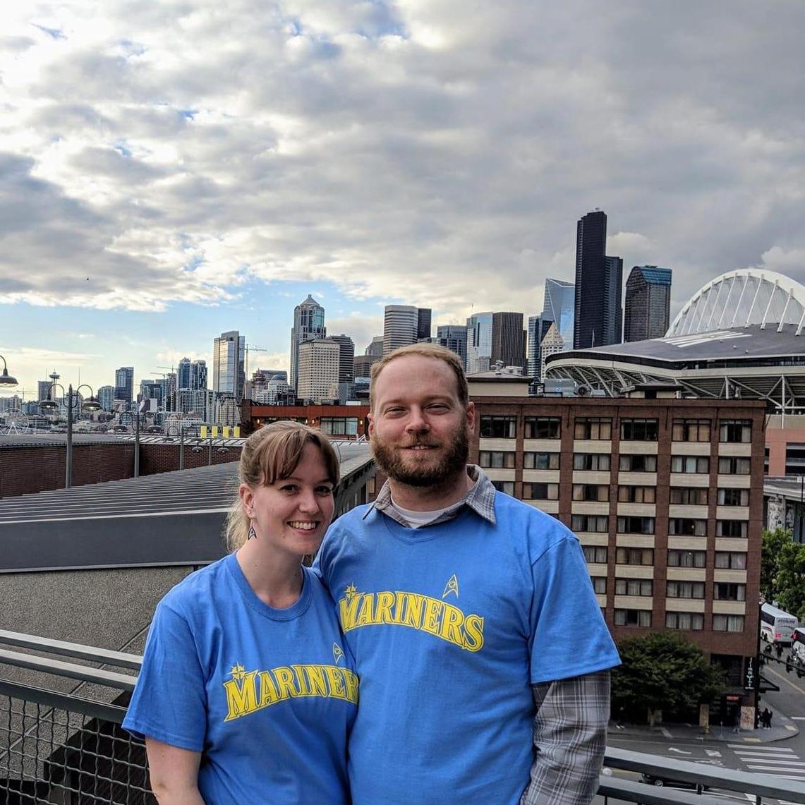 Went to Star Trek night and cheered on the Mariners! June 2018