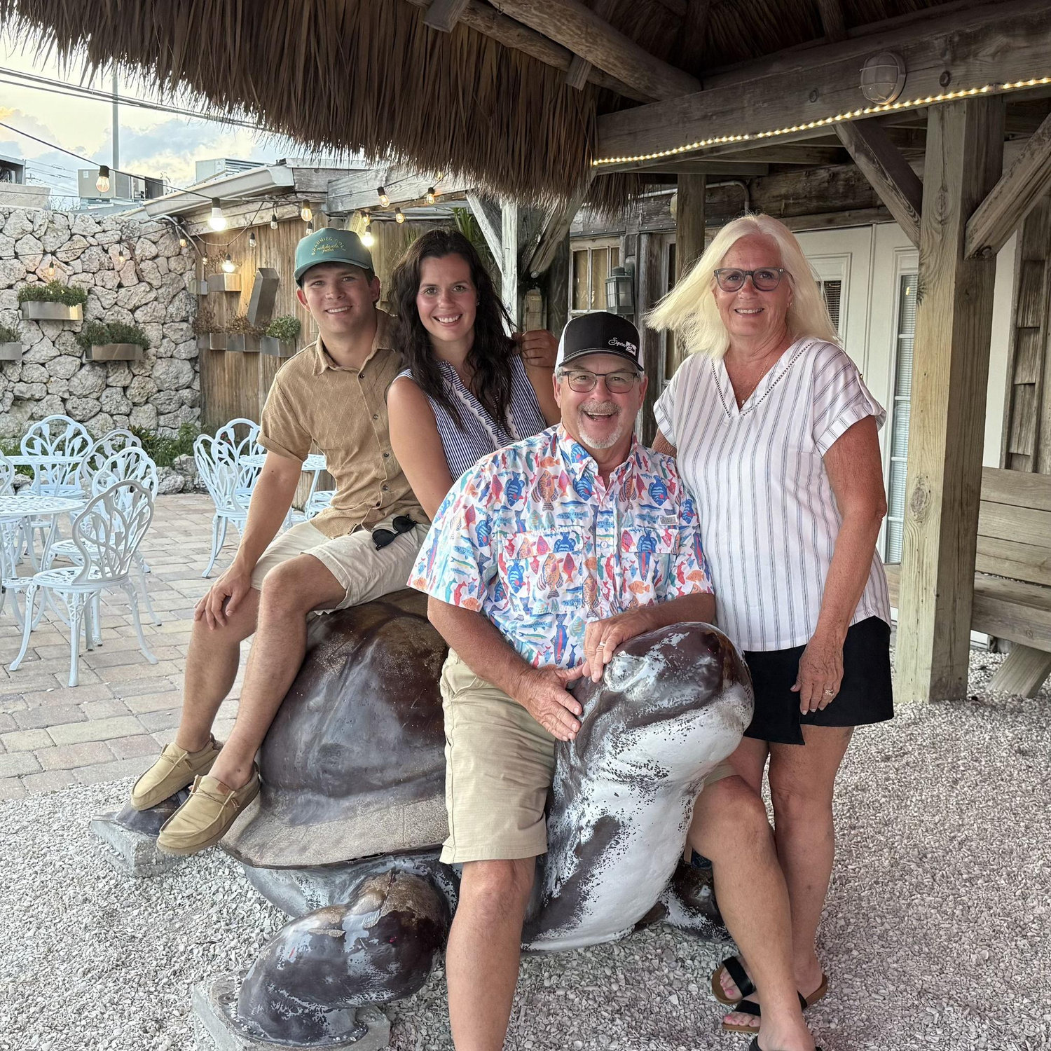 Morgans parents visit Florida!