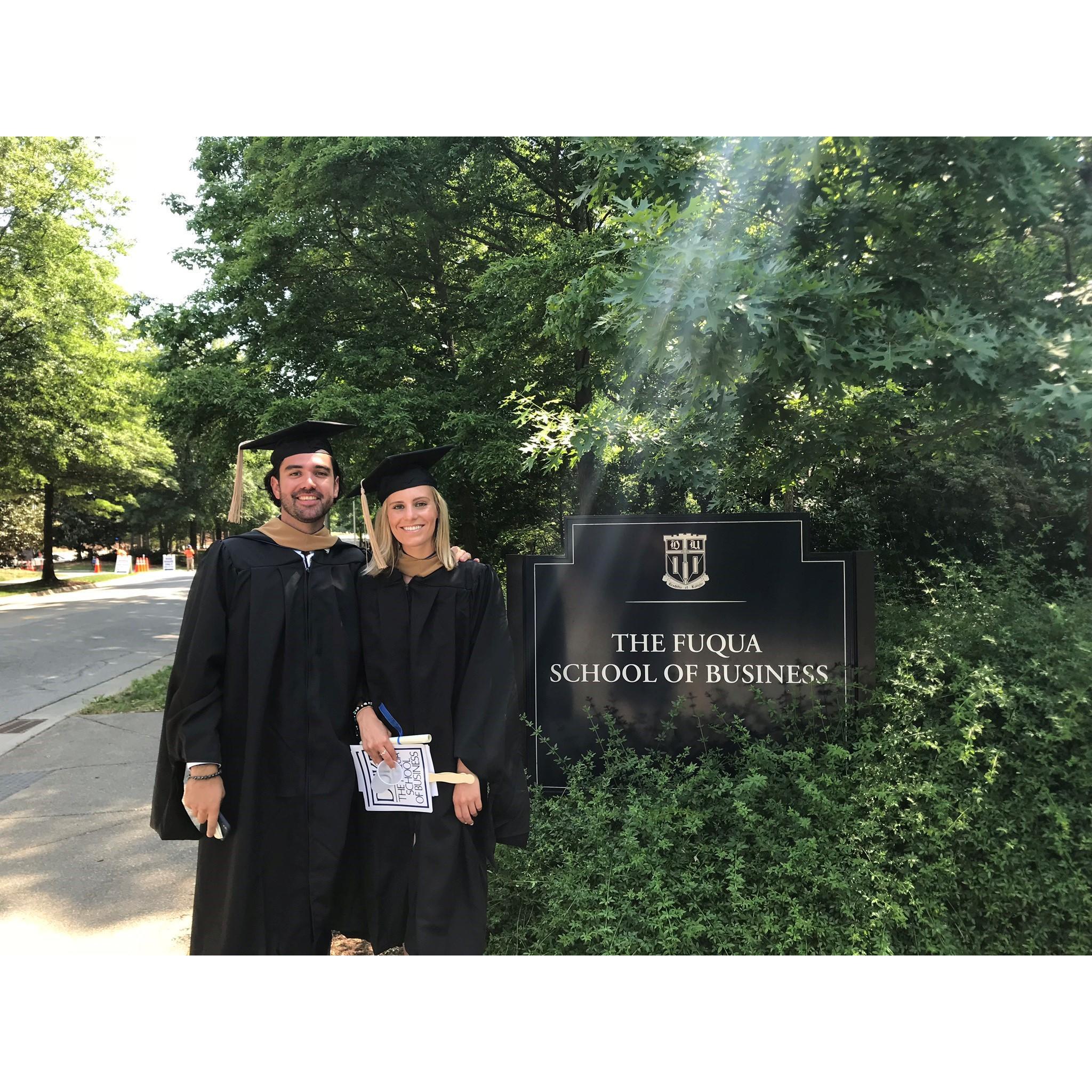 After studying really really really hard, we graduated!