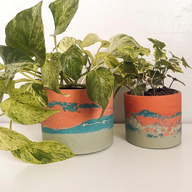 Tulum Planter | Concrete Planter | Cement...