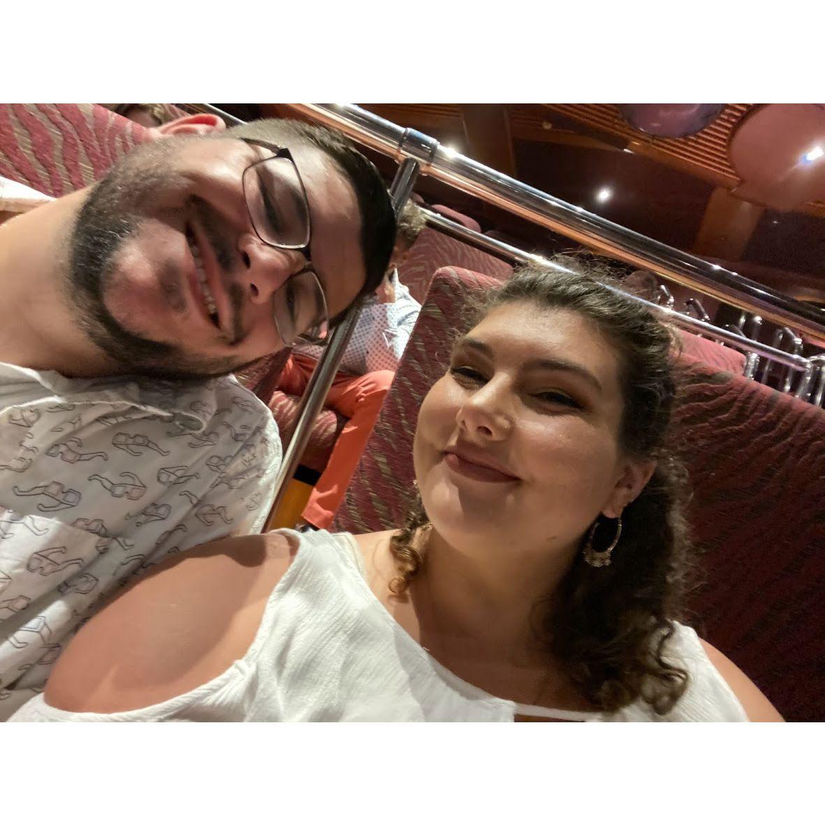 Another show night, Carnival Magic, March 2022