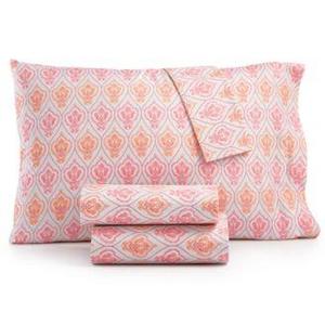 Jessica Sanders - Printed Microfiber King 4-Pc Sheet Set, Created for Macy's