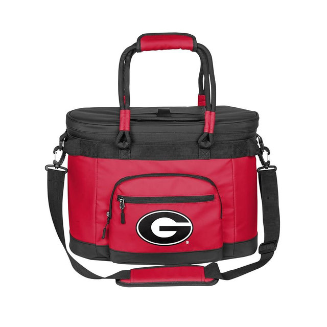 Logo Brands NCAA Flex -Can Cooler - Heat-Sealed Leak-Proof Lining, Stays Cold for Hours, Adjustable Shoulder Strap- Great for Tailgates & Picnics