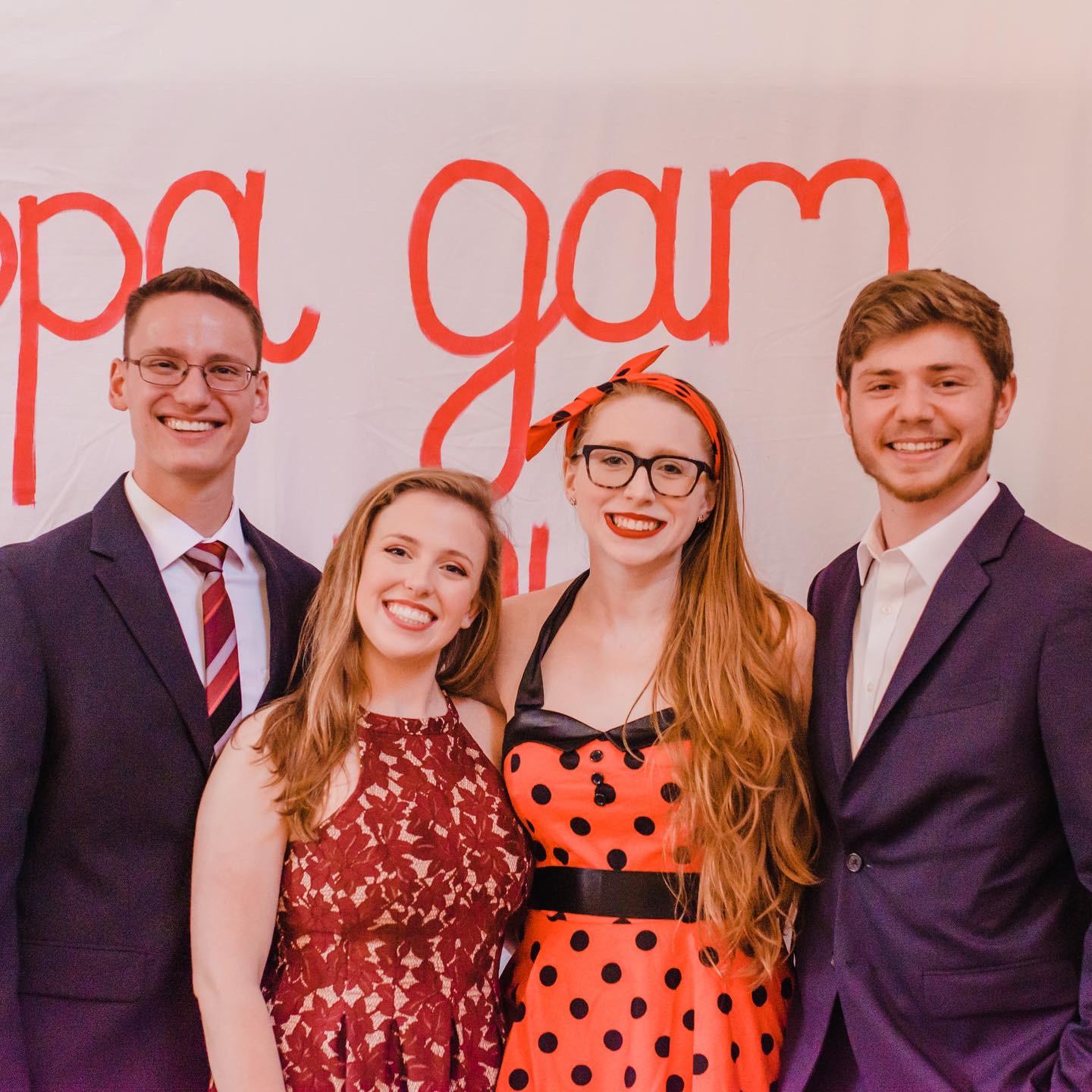 Last Kappa date party, spring 2020.