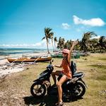 Scooter around the island