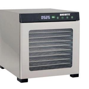 LEM BigBite 10-Tray Stainless Steel Dehydrator