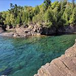 Presque Isle Park for hiking and jumping off of the Blackrocks into Lake Superior