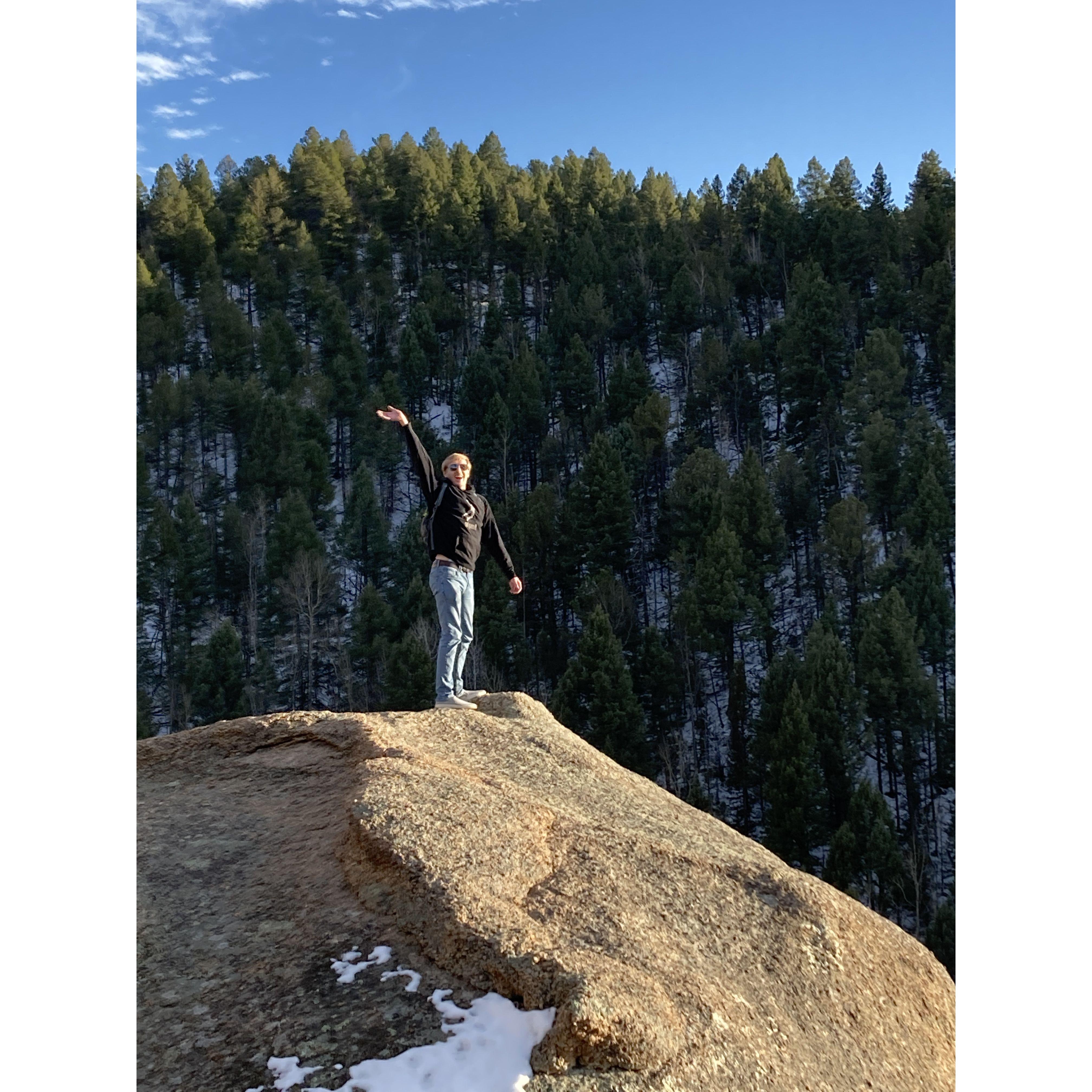 We started working through the hard stuff early on. Spectacular hikes certainly helped us get through some tough but good conversations.