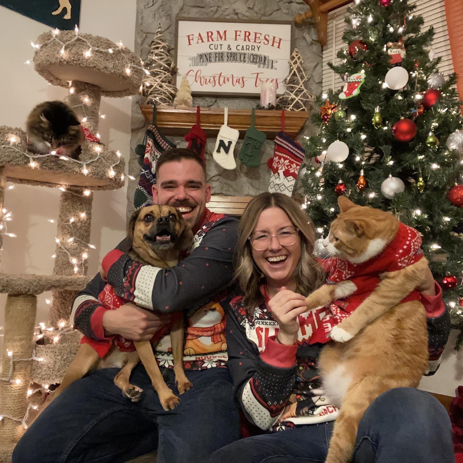 Josh’s first Christmas card