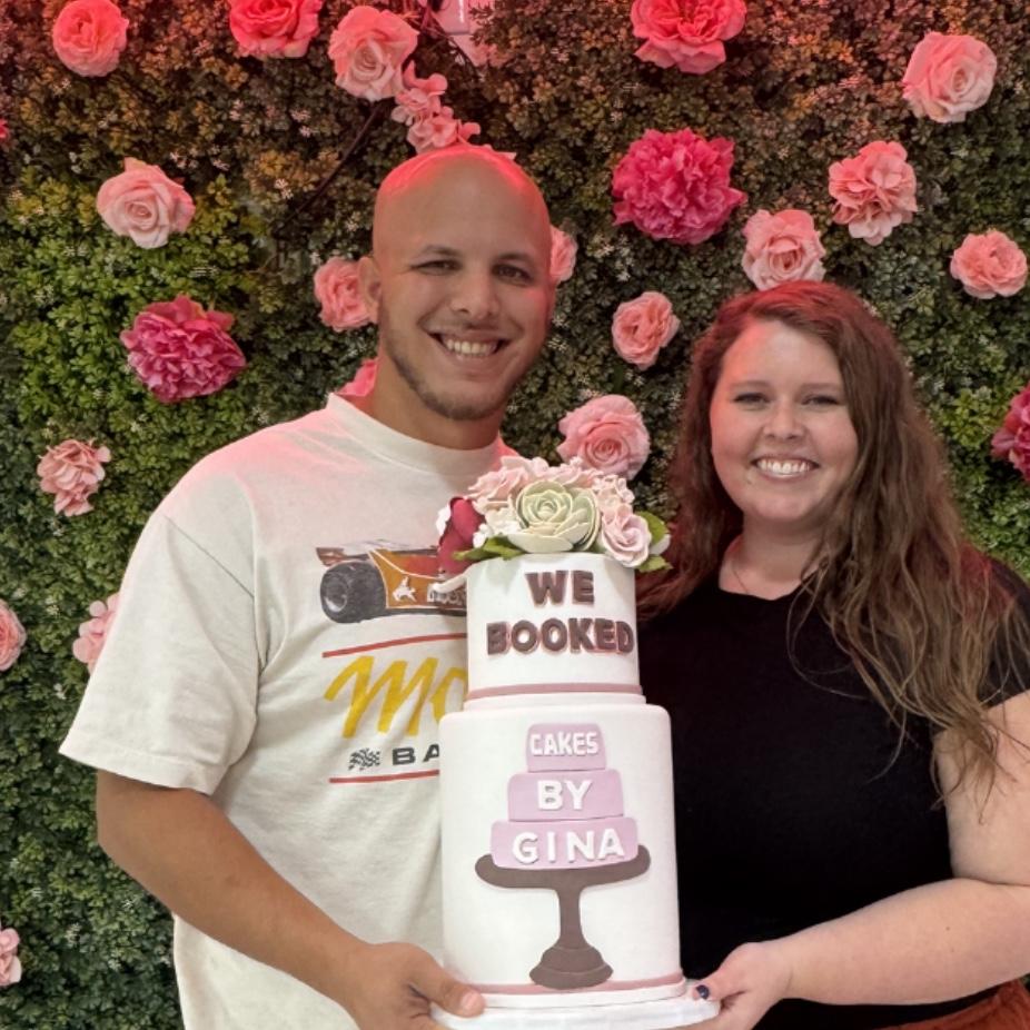 Wedding cake tasting