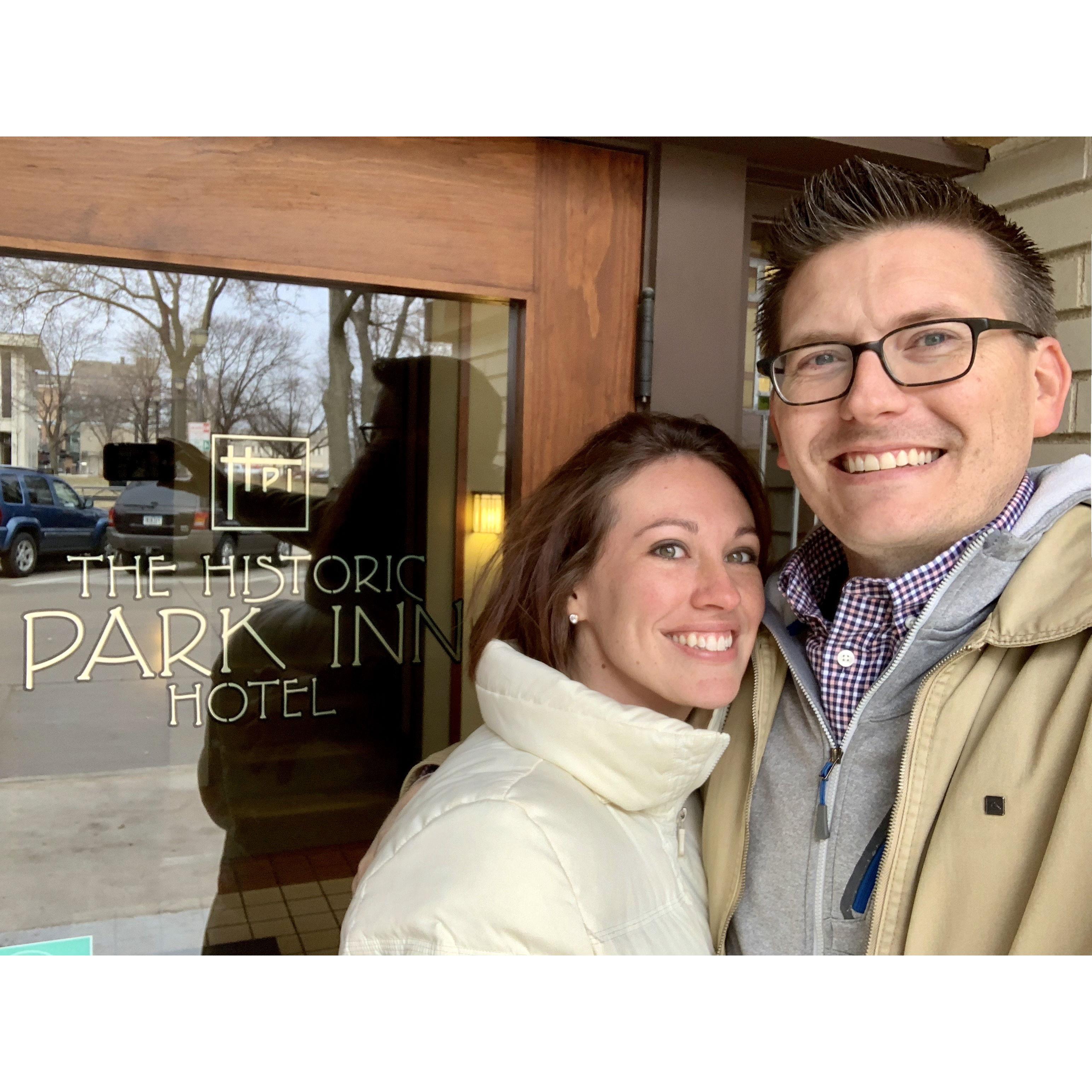 Jan 6, 2019, Visiting Iowa to Meet Lauren's Family