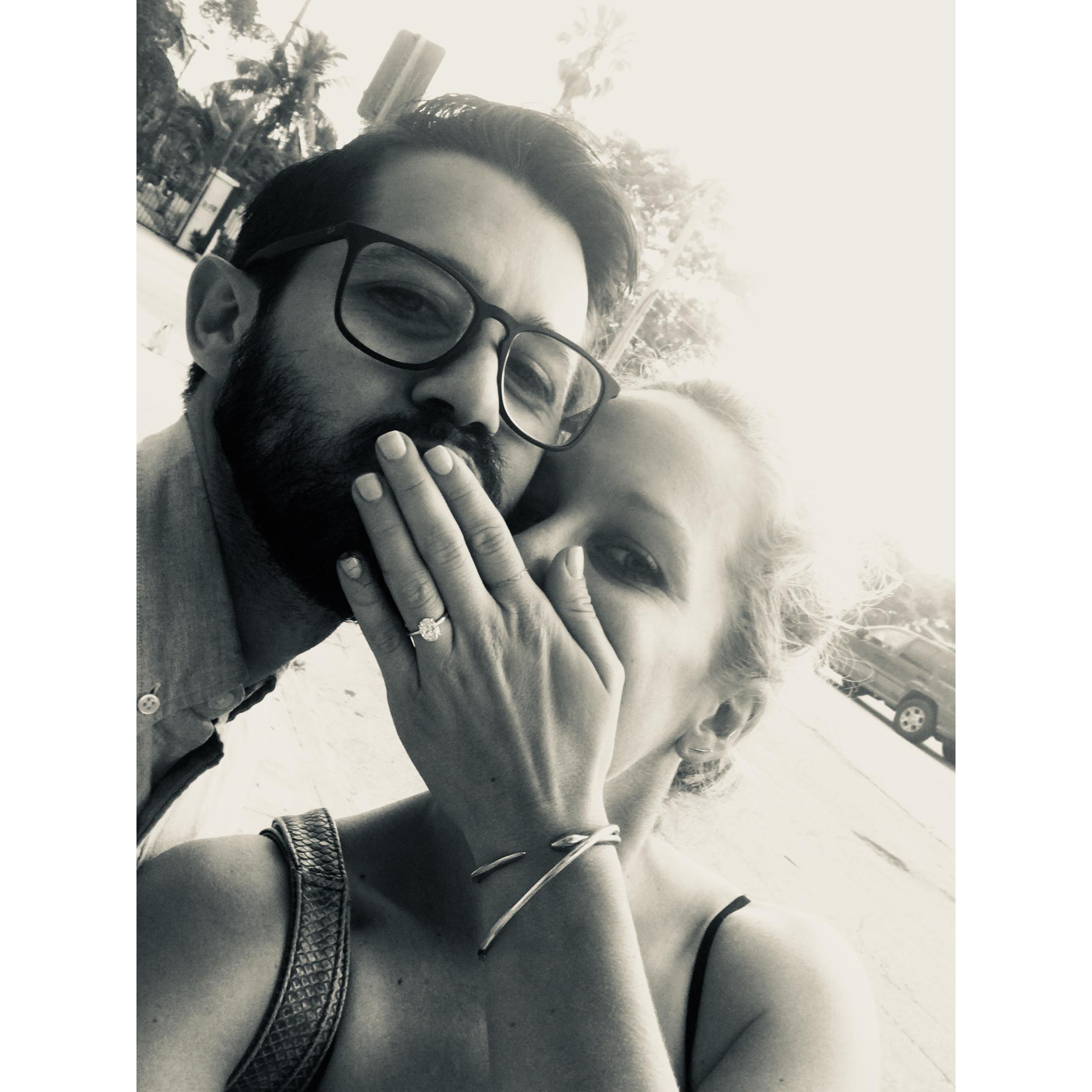 The engagement