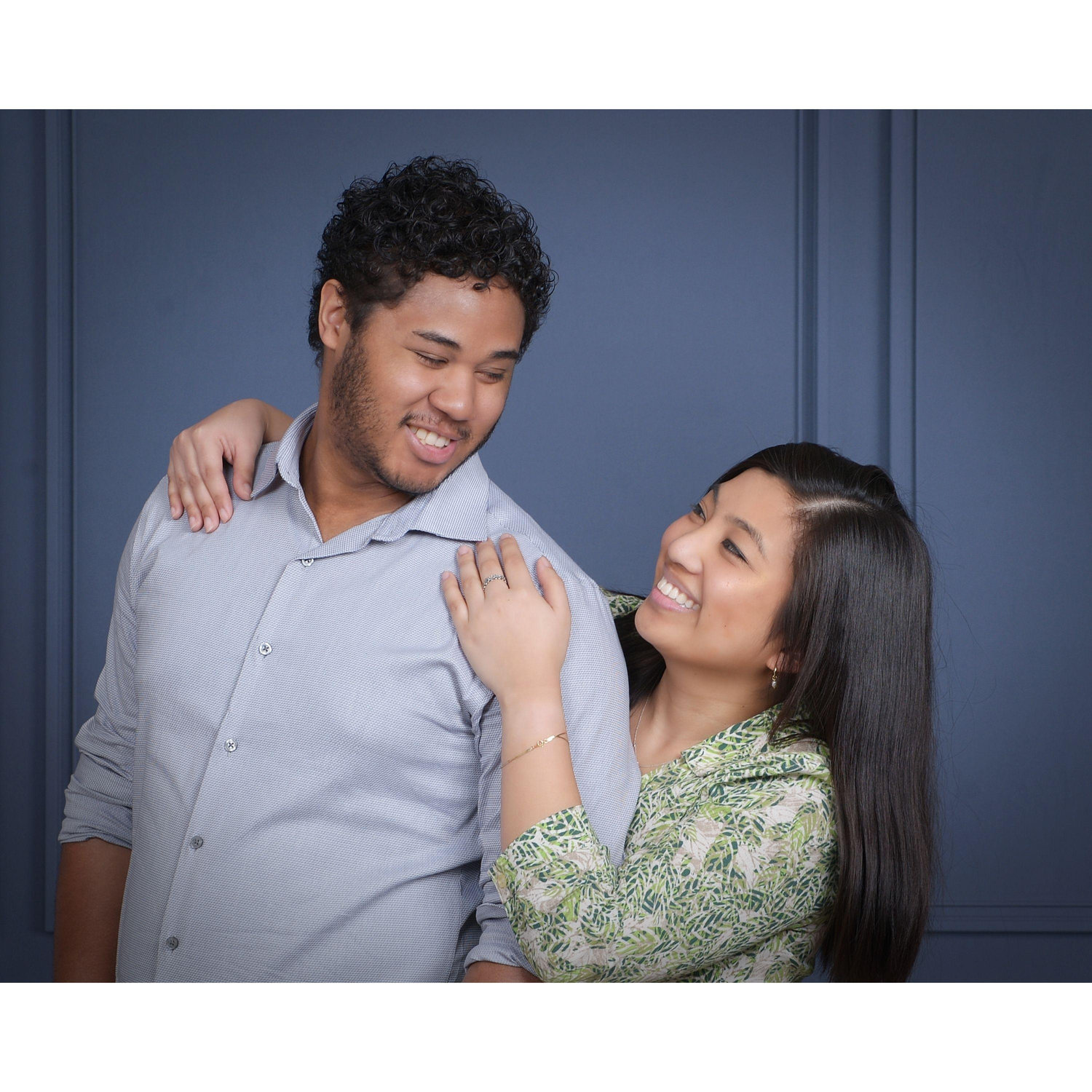 Decided to celebrate Valentines Day 2023 by taking portraits together to decorate our home.