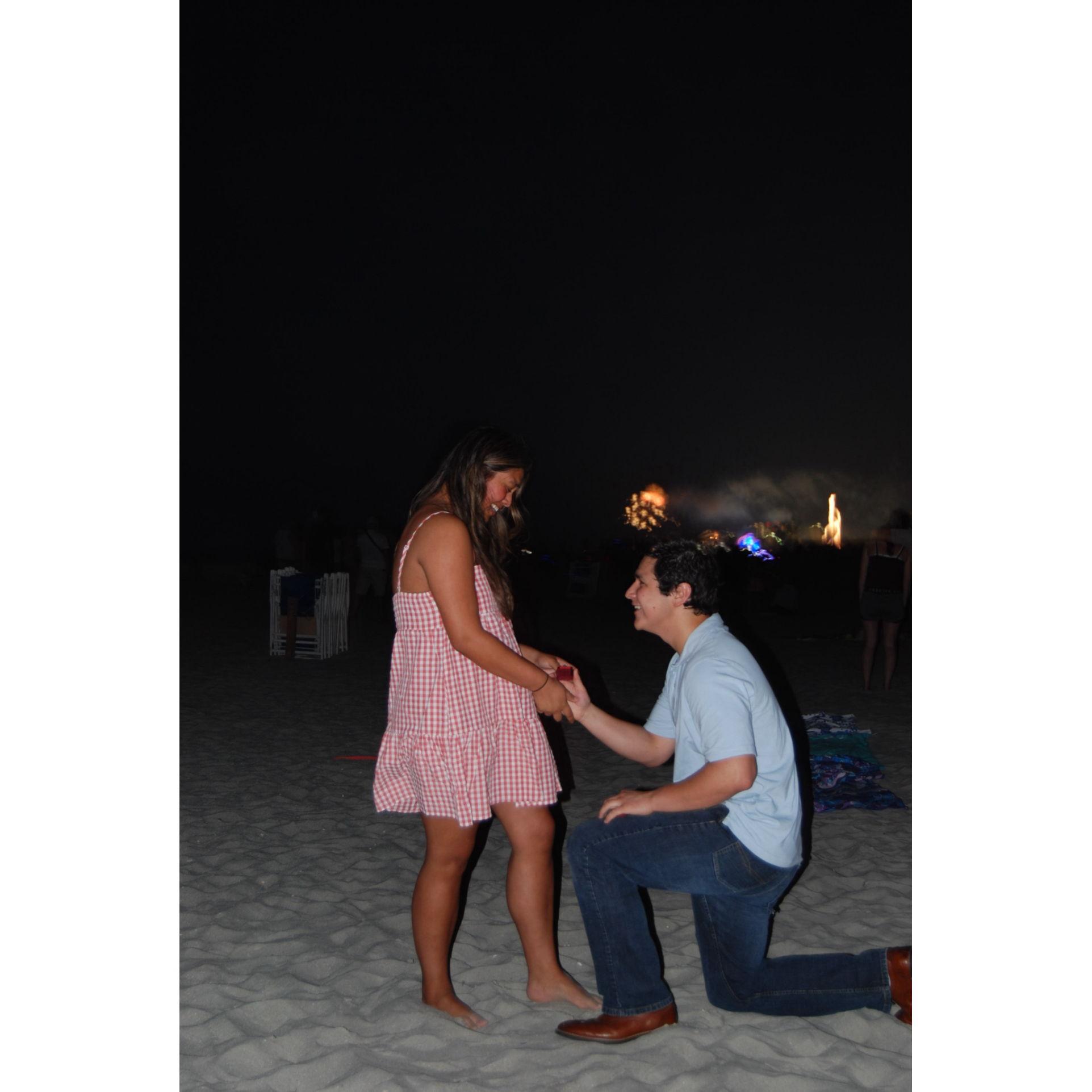 4th Of July Alex proposed