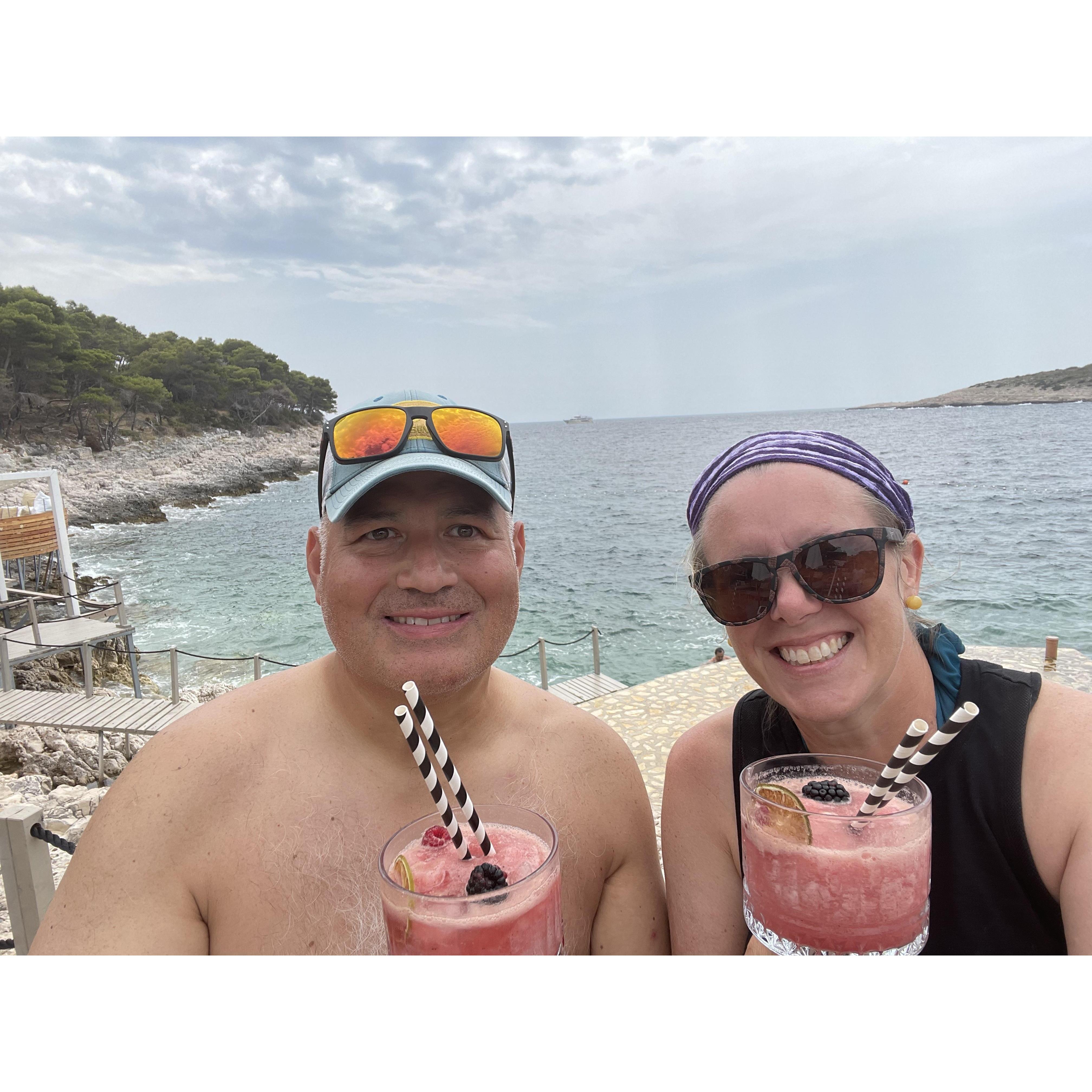 Carpe Diem bar, islands of Croatia