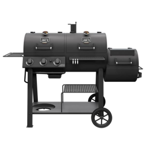 Oklahoma Joe's 3-Burner Canyon Propane Gas and Charcoal Combination Grill