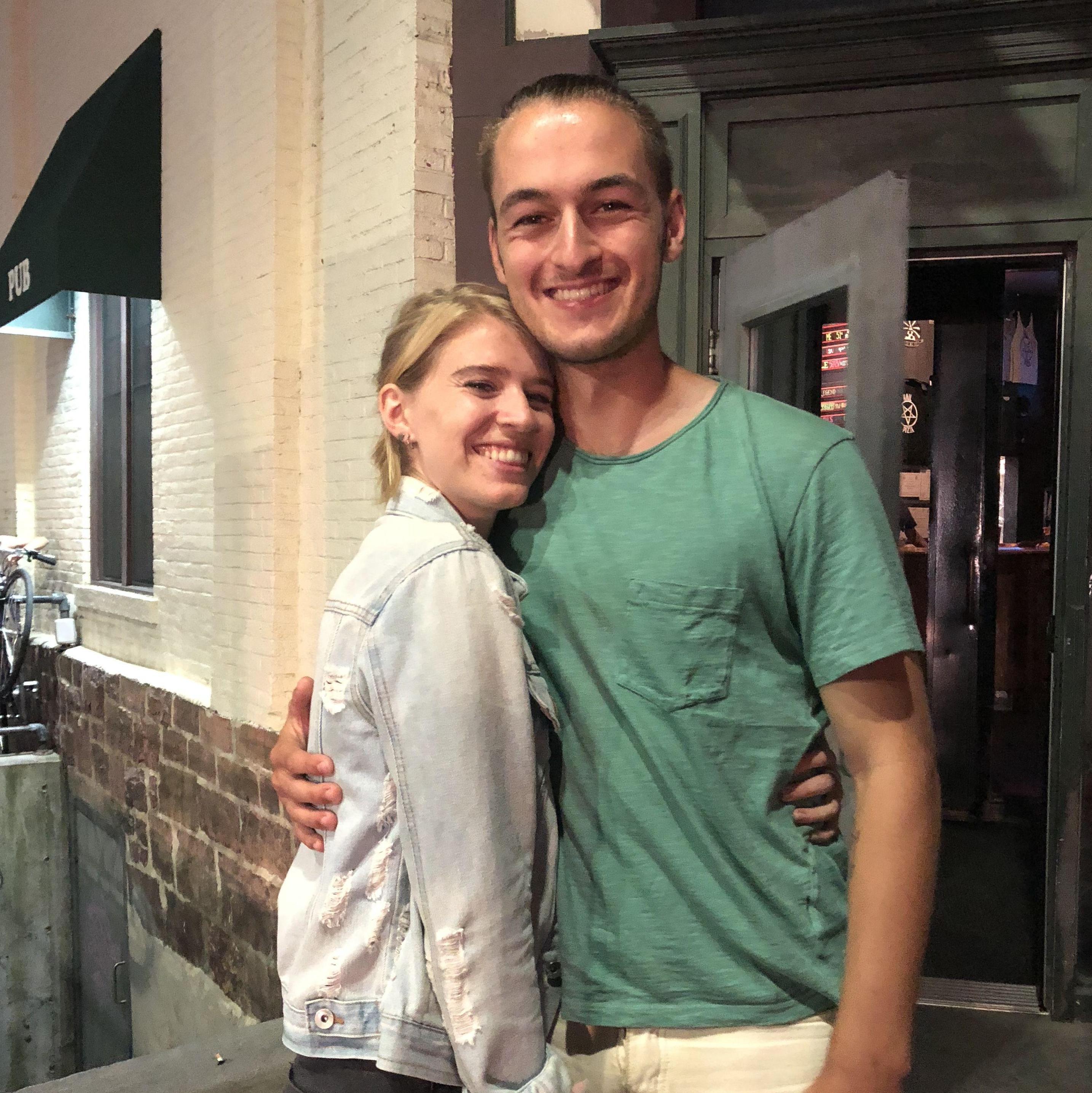 Our first photo together in! 

Burlington, VT 2018