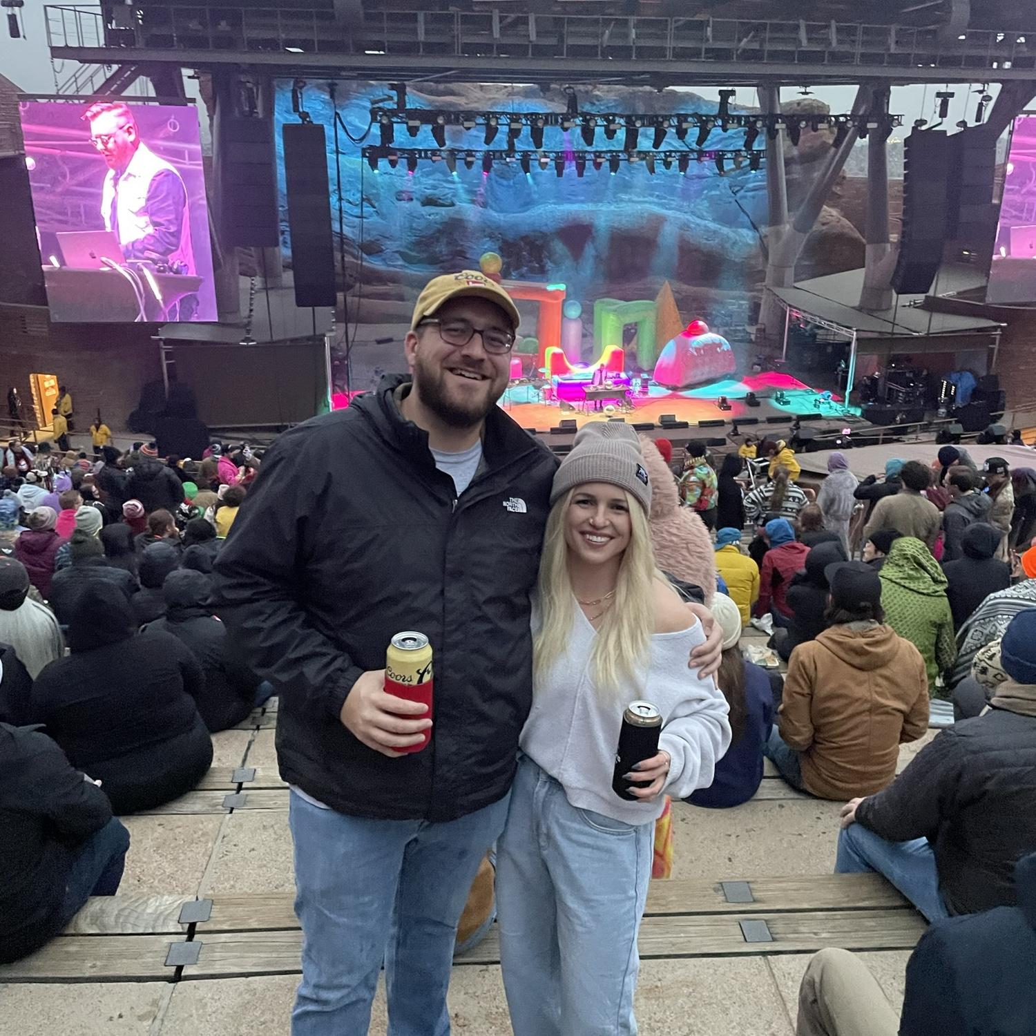 Our love for red rocks & concerts