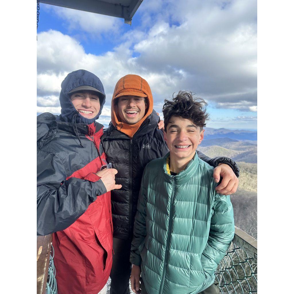 We took Stephen (Sara's little brother) camping for the first time. It was very cold. Ask him how it went LOL!
