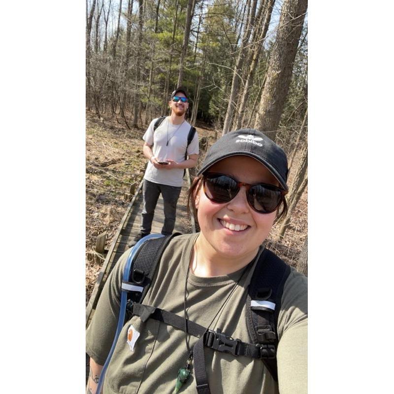 Random walk in the woods