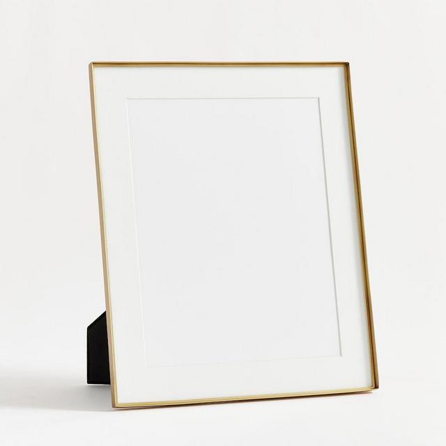 Stowe Modern Metal Frame, 14x17 Frame (11x14 Opening) - Brass