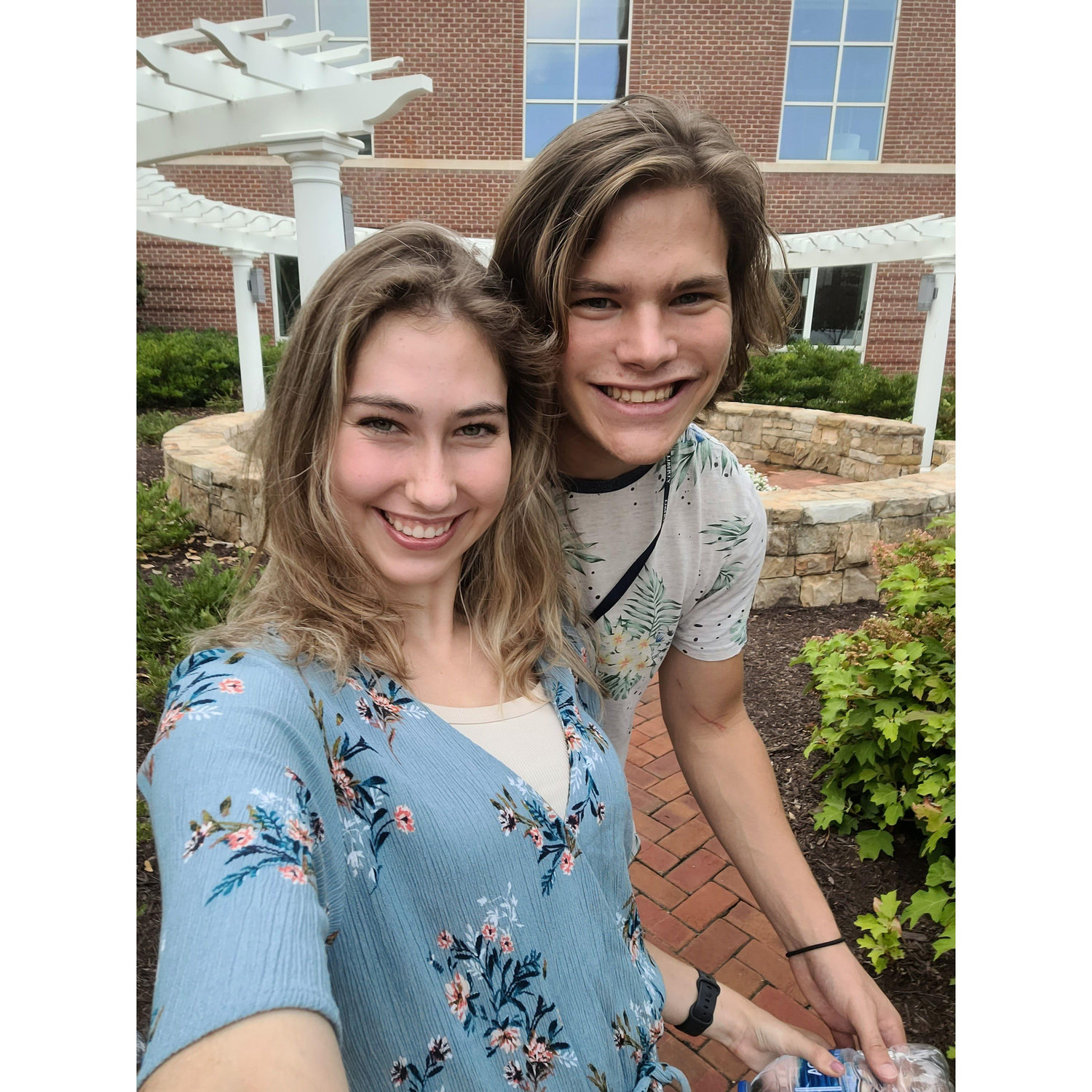 Touring Liberty University a couple weeks before college starts!