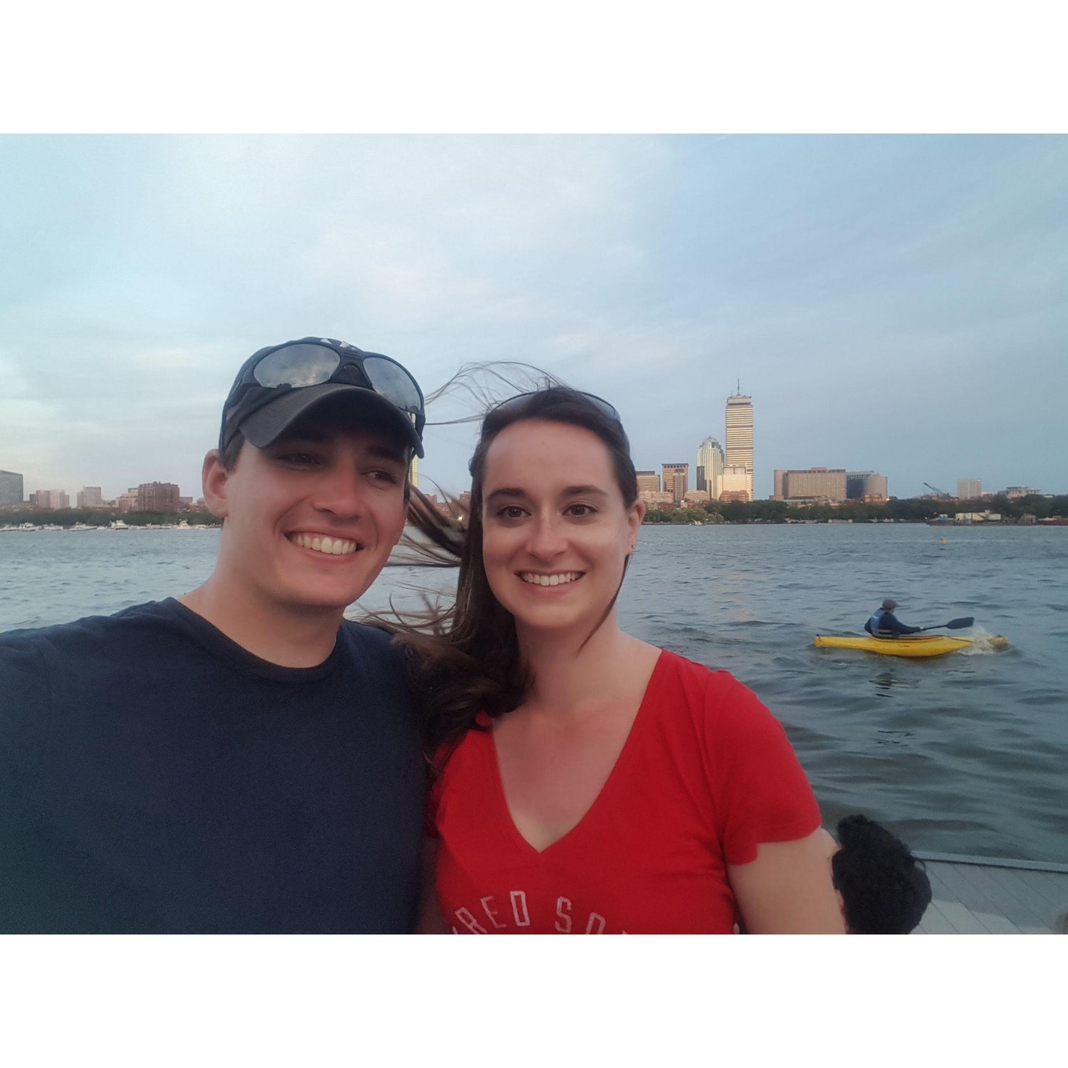 While undocumented, this is the approximate location of our first kiss and Mike's proposal.