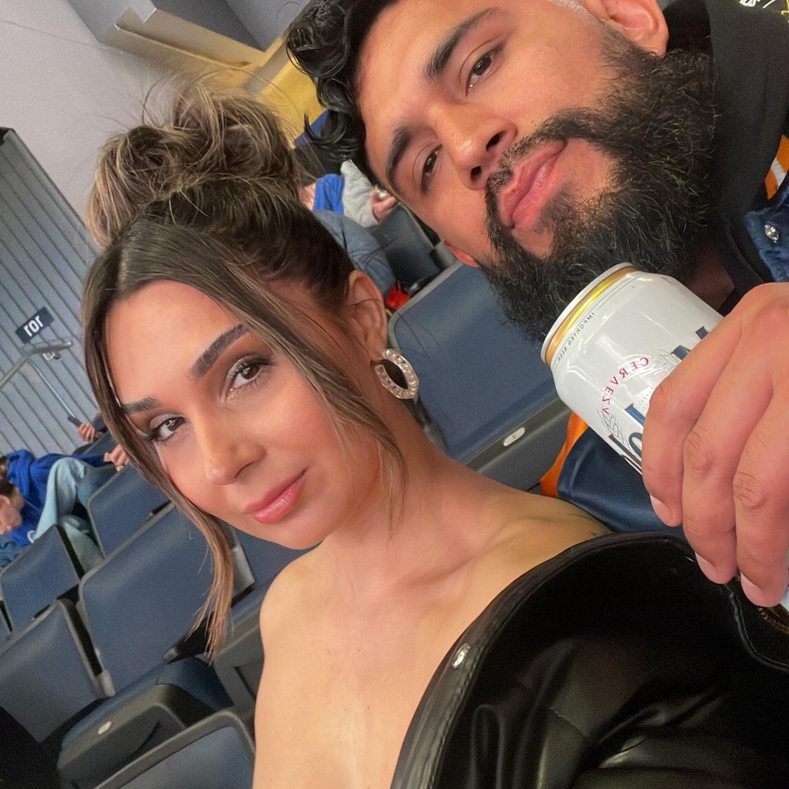 February 14, 2023, The day Miguel asked Felicia to be his girlfriend and went to a Warriors basketball game ❤️