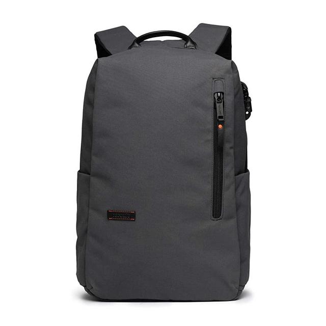 PacSafe Men's Unbox Therapy x Pacsafe 25L Anti Theft Backpack - with Padded 15" Laptop & Tablet Sleeve, Charcoal, 25 Liter