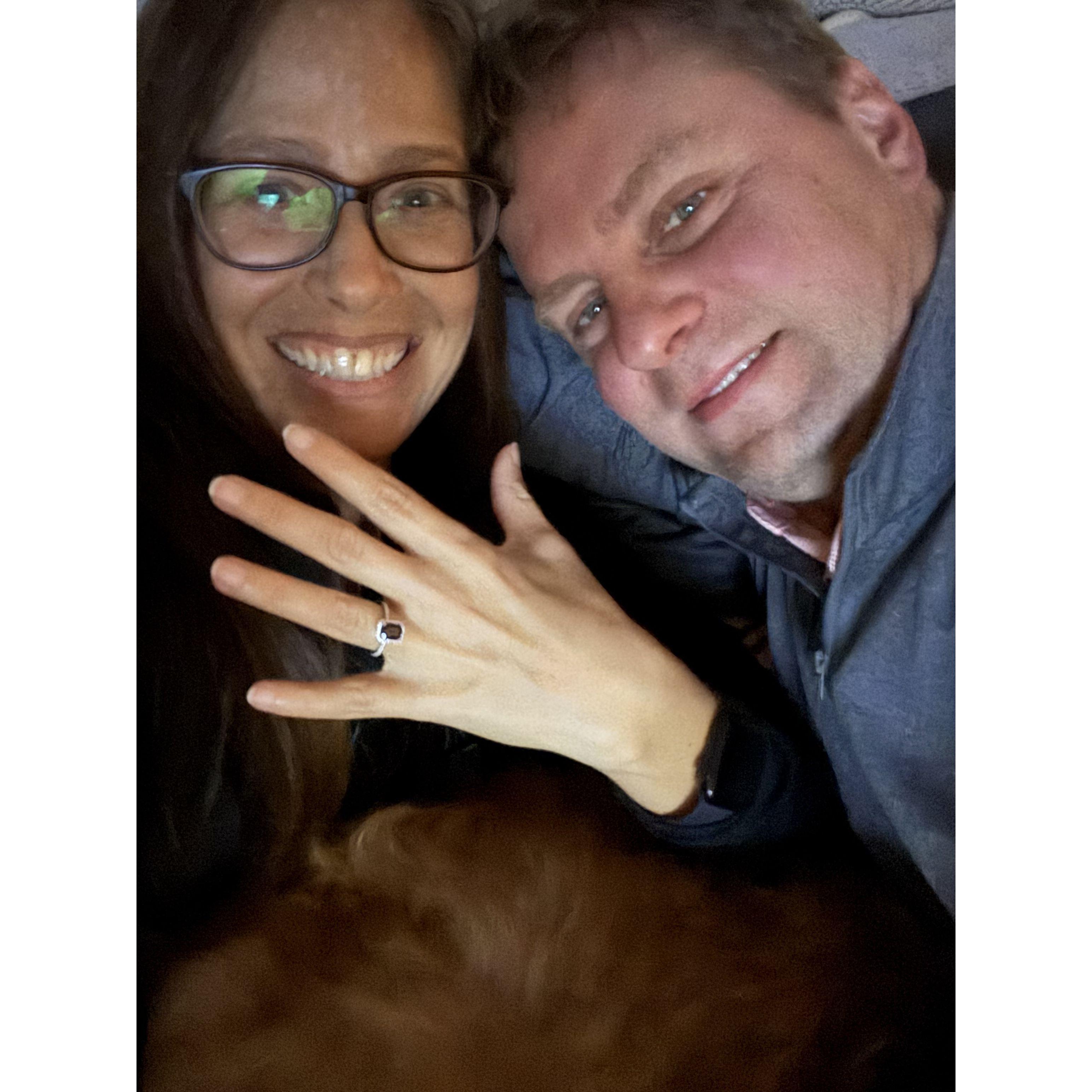 We're getting married!