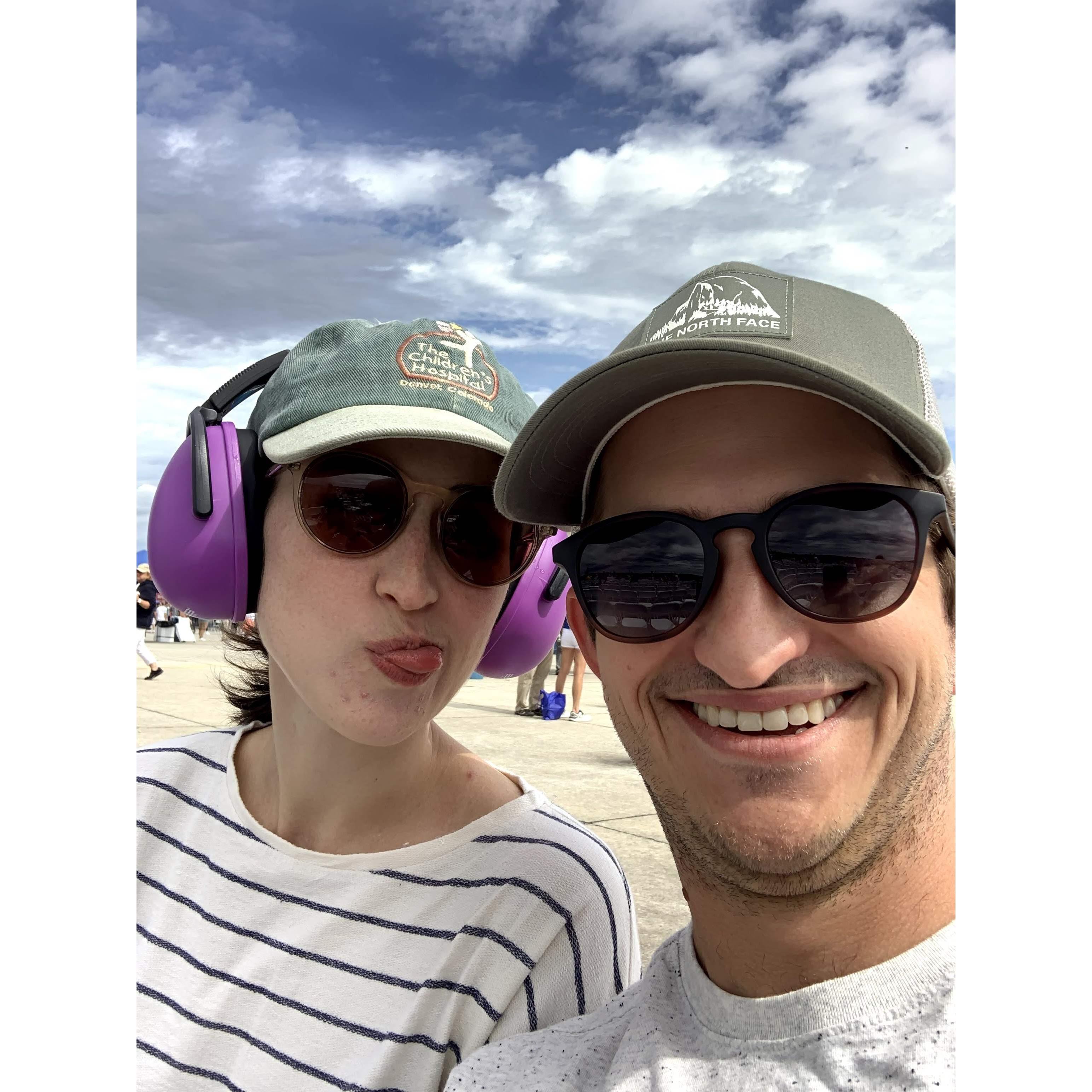 Eyepro and earpro at the airshow!