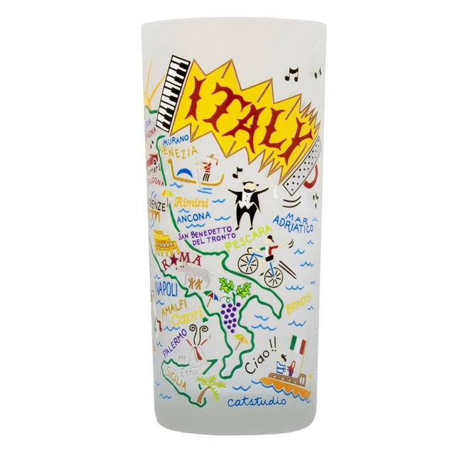 Italy Drinking Glass