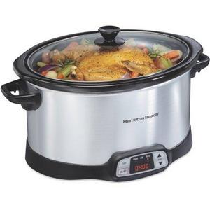 Hamilton Beach 8-Quart Programmable Countdown Slow Cooker | Model# 33480 - Walmart.com