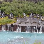 Hraunfossar Waterfall