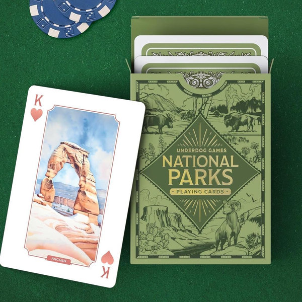 National Park Playing Cards