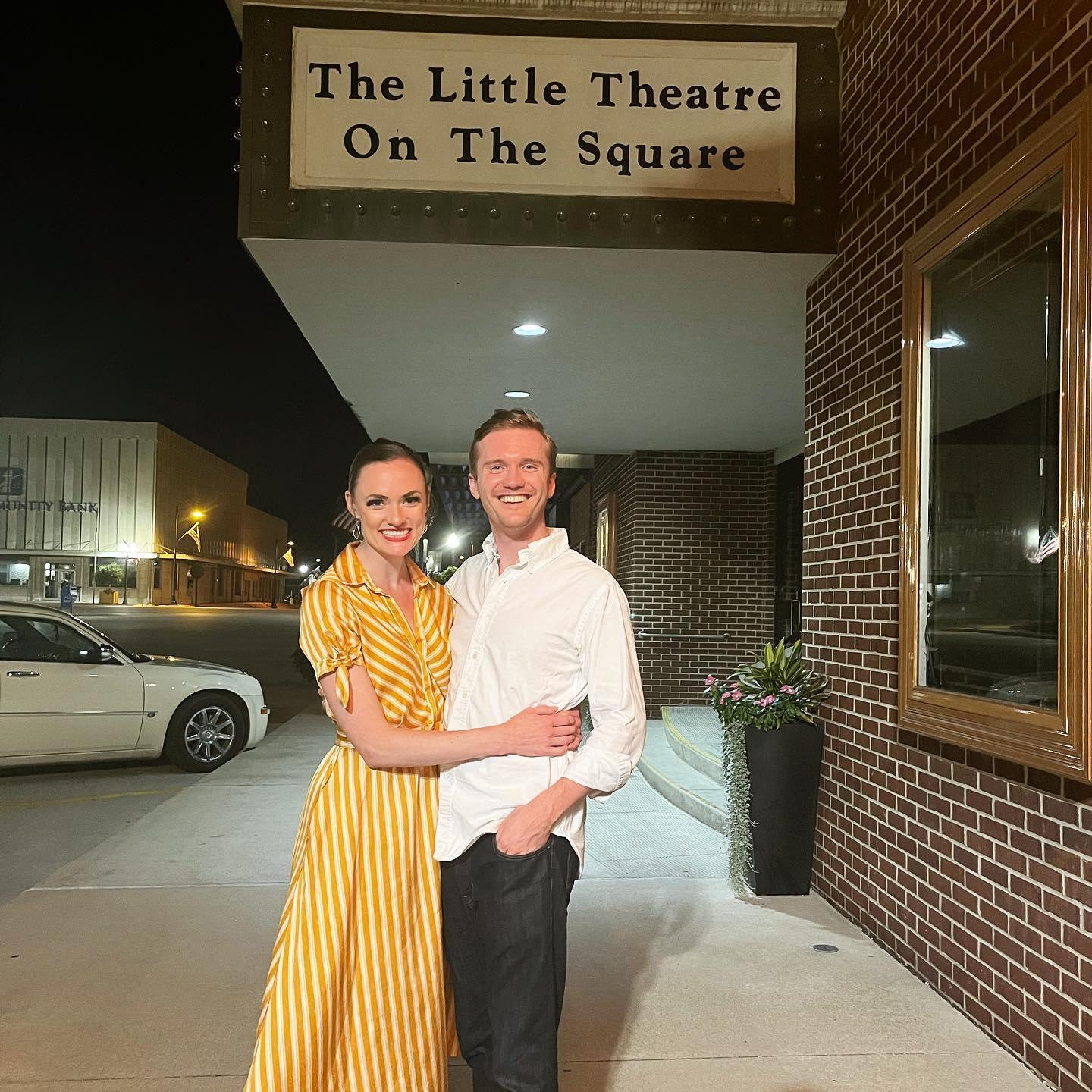 Joe seeing Maddy perform in La Cage Aux Folles in Illinois.