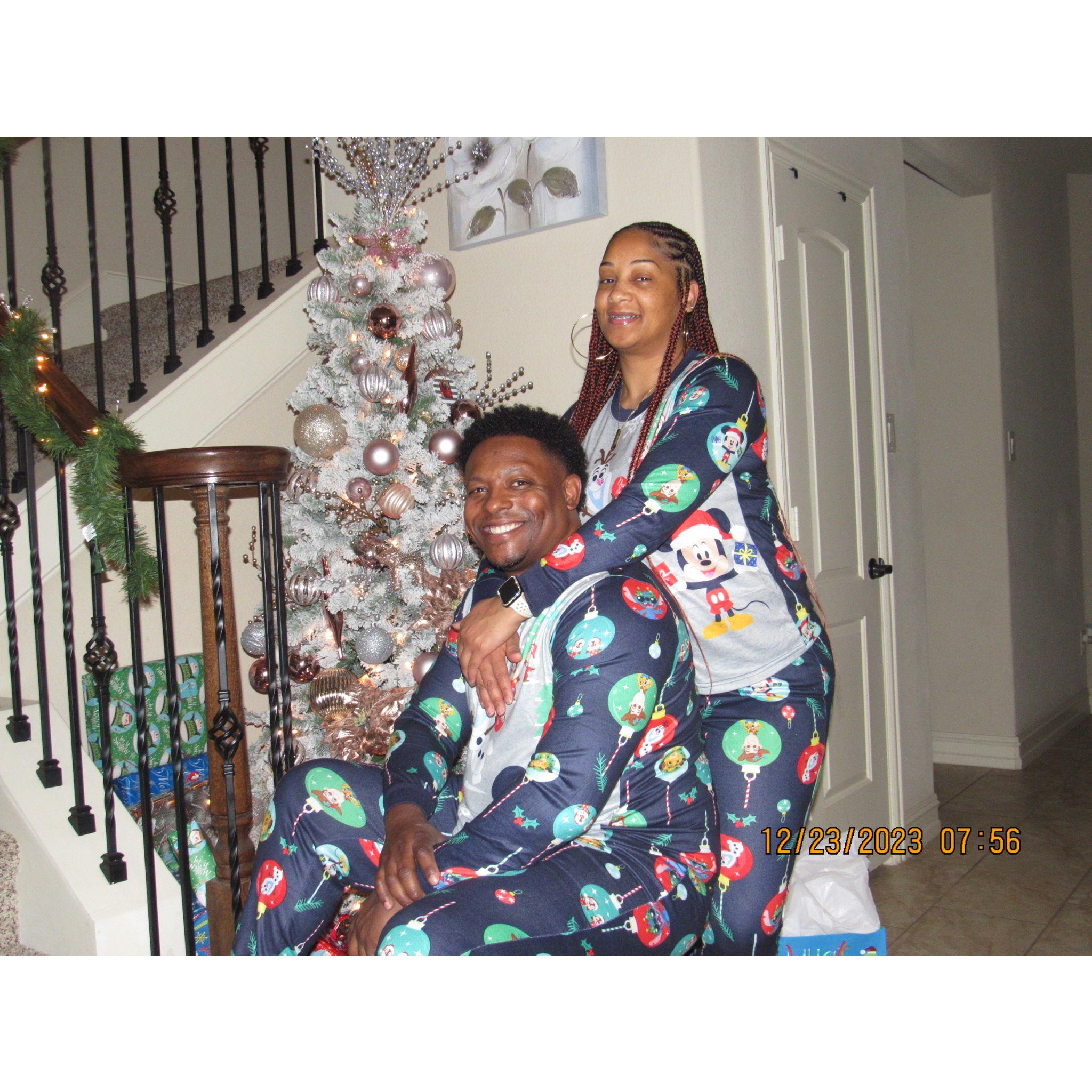 Our first Christmas together December 2023