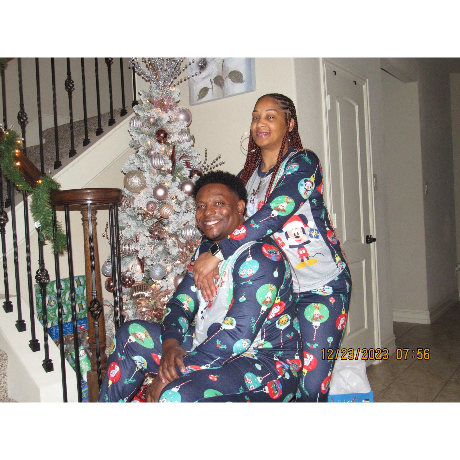 Our first Christmas together December 2023