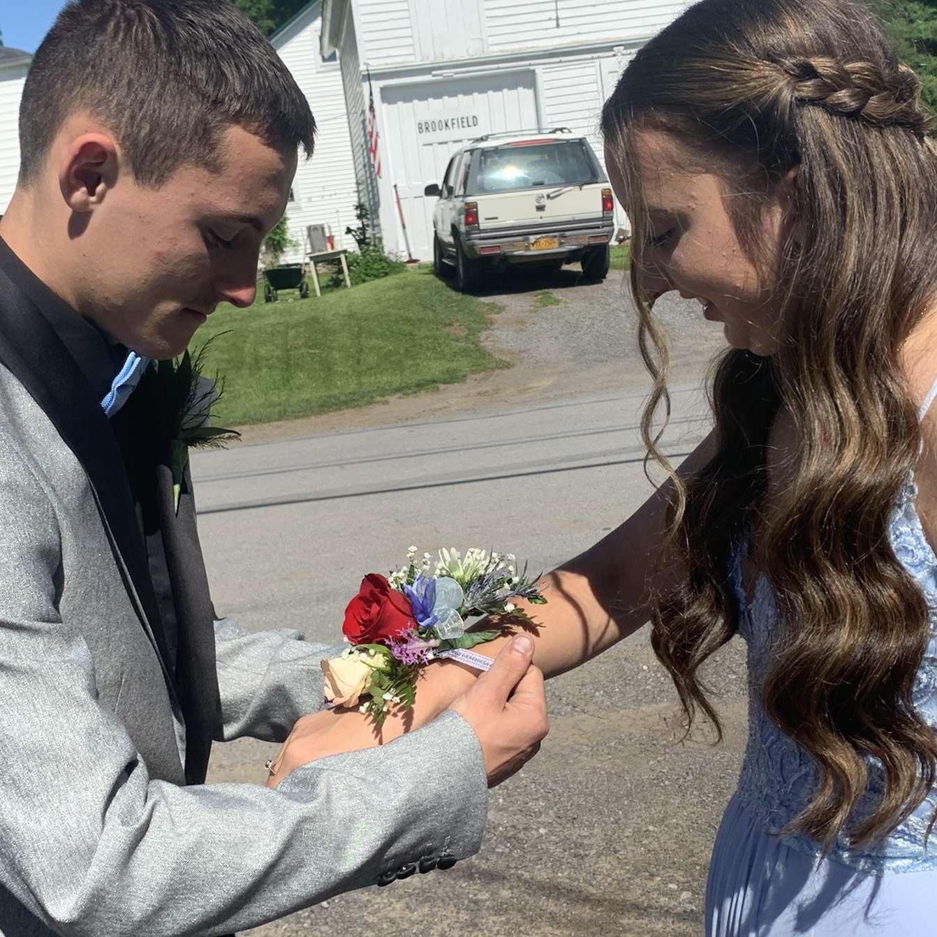 Kevin's senior prom.