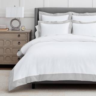 Colorblock 3-Piece Organic Duvet Set