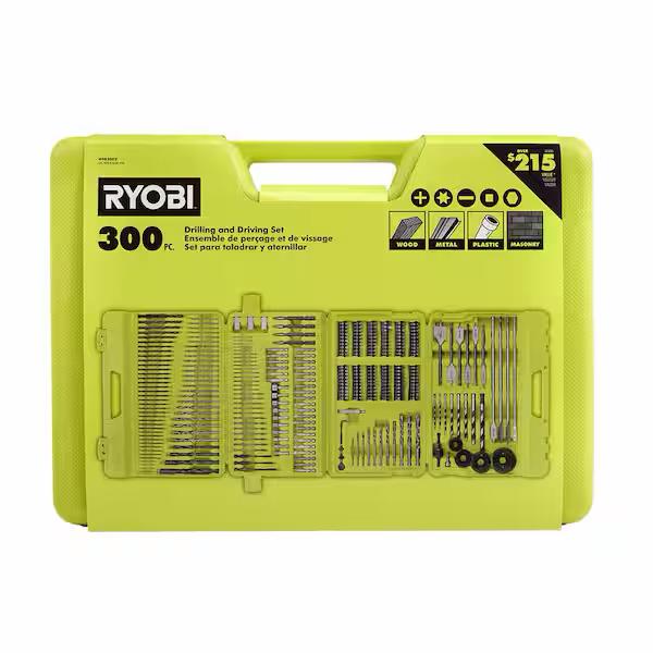 RYOBI 300 Piece Drill and Drive Kit A983002