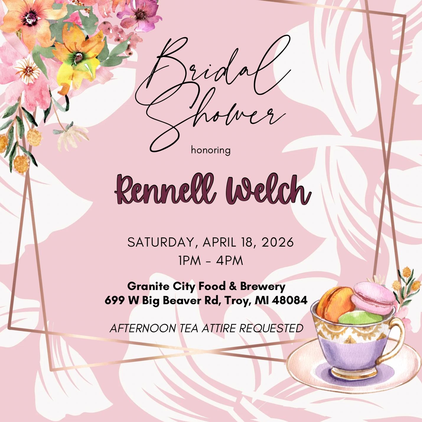 Bridal Shower Invitation