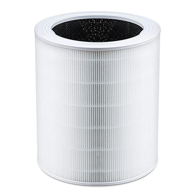 LEVOIT Core 600S-RF Air Purifier Replacement Filter, H13 True HEPA, Core 600S-RF, 1Pack, White