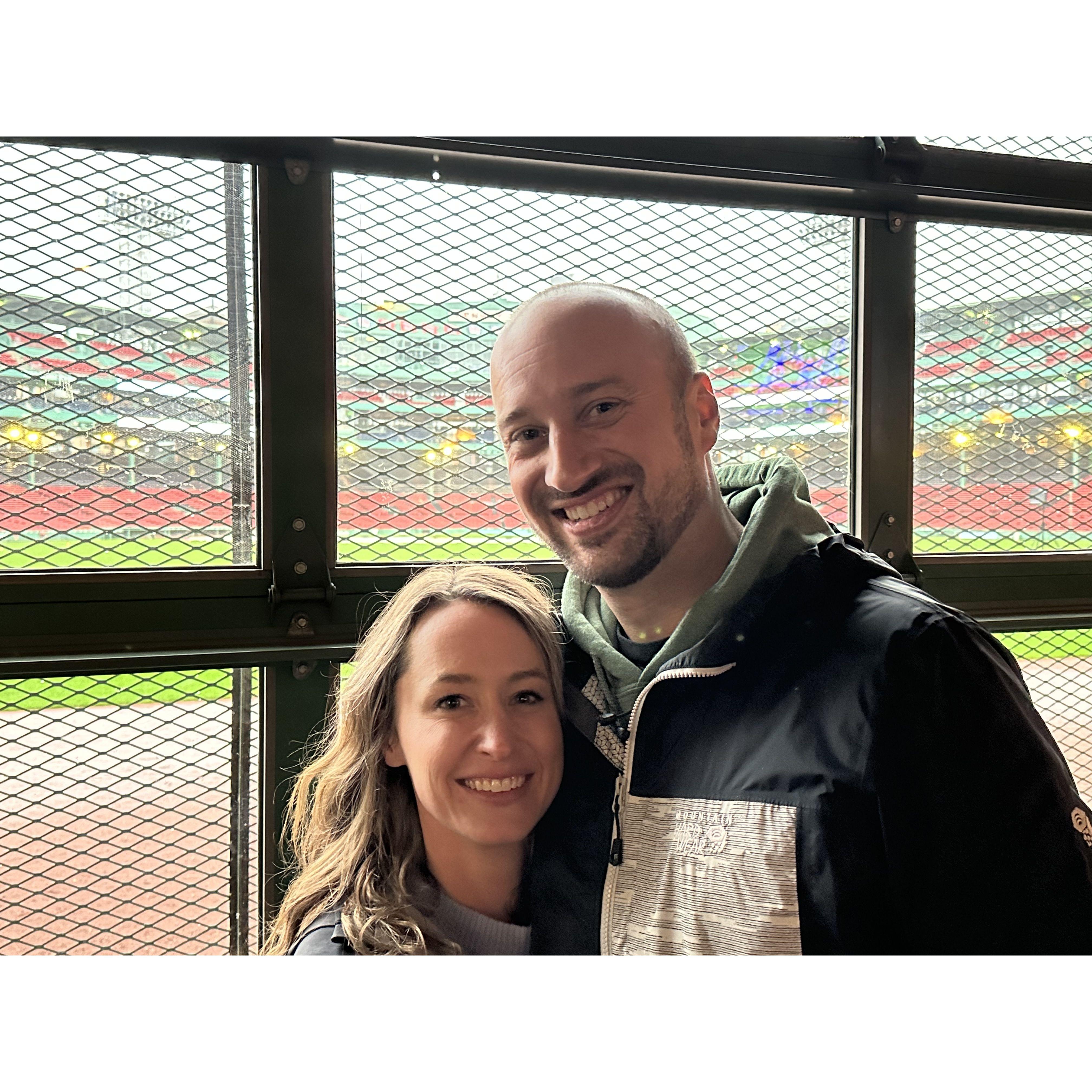 First time visiting Boston together right when we found out Caitlin is pregnant.