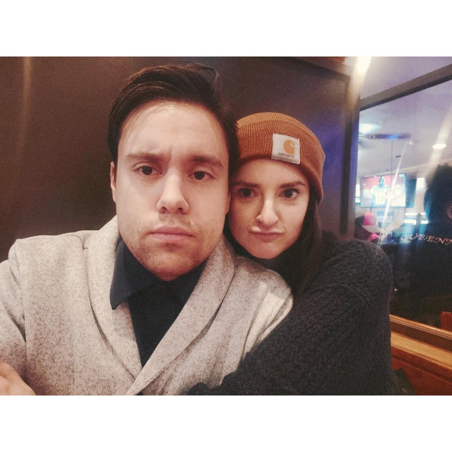 Serious faces! Haha