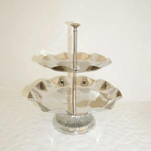 Gaia Two-Tiered Serving Tray